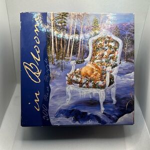 Puzzle By Timothy Martin of a bunny on a frozen chair “in bloom”